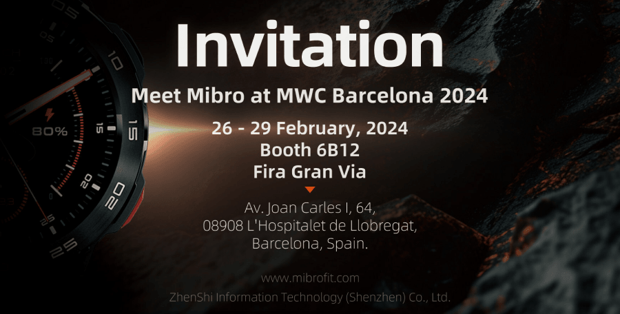 Mibro to Debut New Product at MWC Barcelona 2024